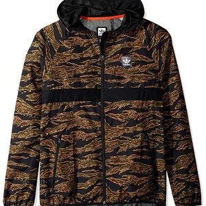 Adidas Camo Windbreaker